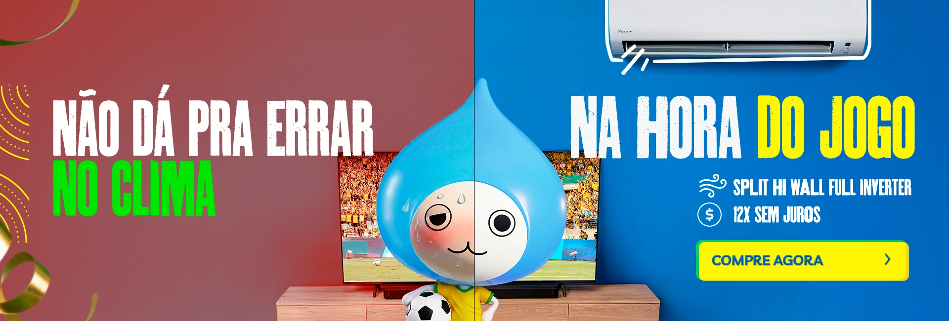 Daikin no Clima de Hexa com Seleção de Multi Split!