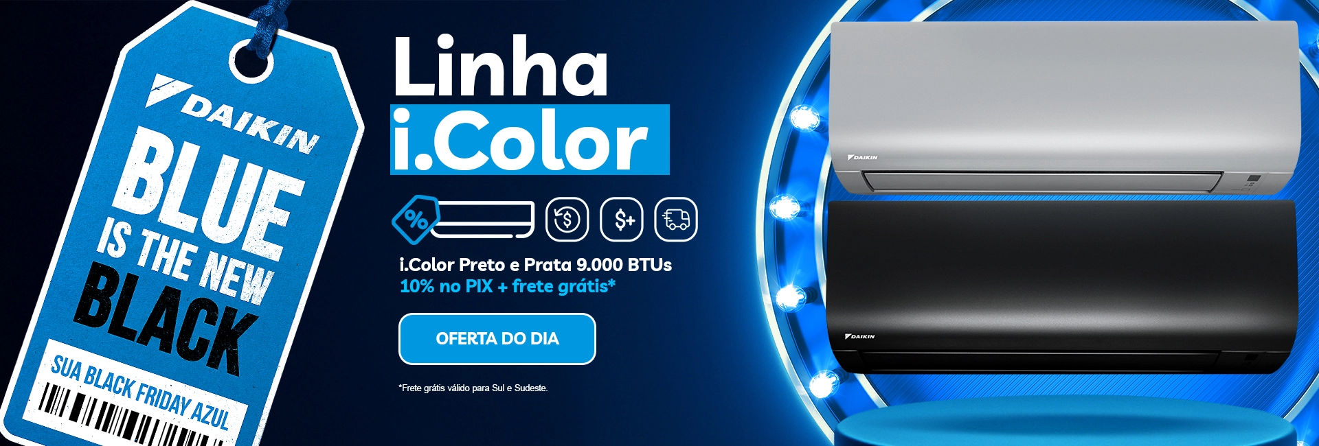 Blue Friday: confira os descontos imperdíveis para a Black Friday da Daikin!