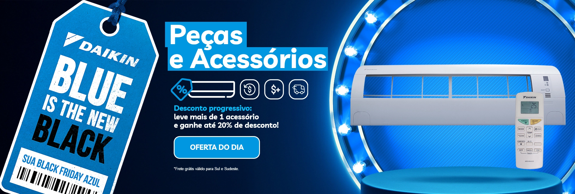 Blue Friday: confira os descontos imperdíveis para a Black Friday da Daikin!