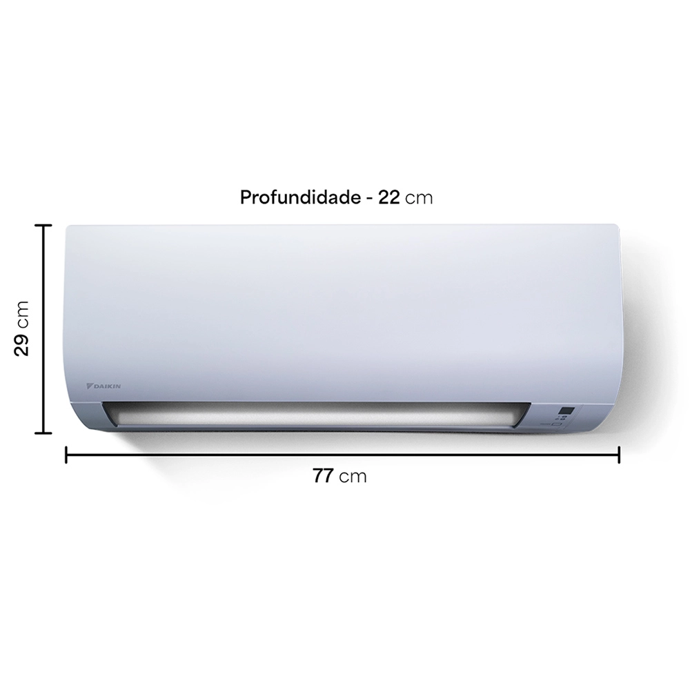 Carenagem Frontal da Evaporadora Hi-Wall Split Daikin 
