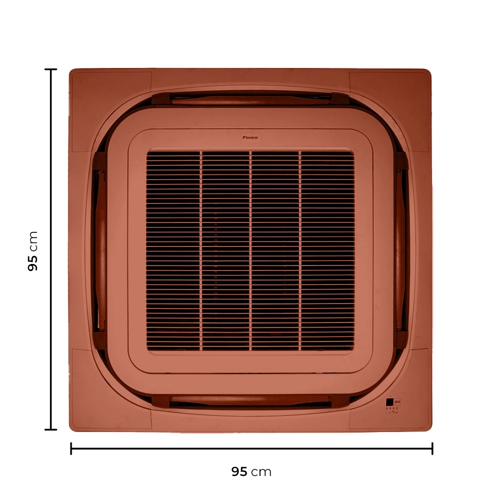 Painel para Cassete Inverter 4 Vias Daikin Sky Air Marrom