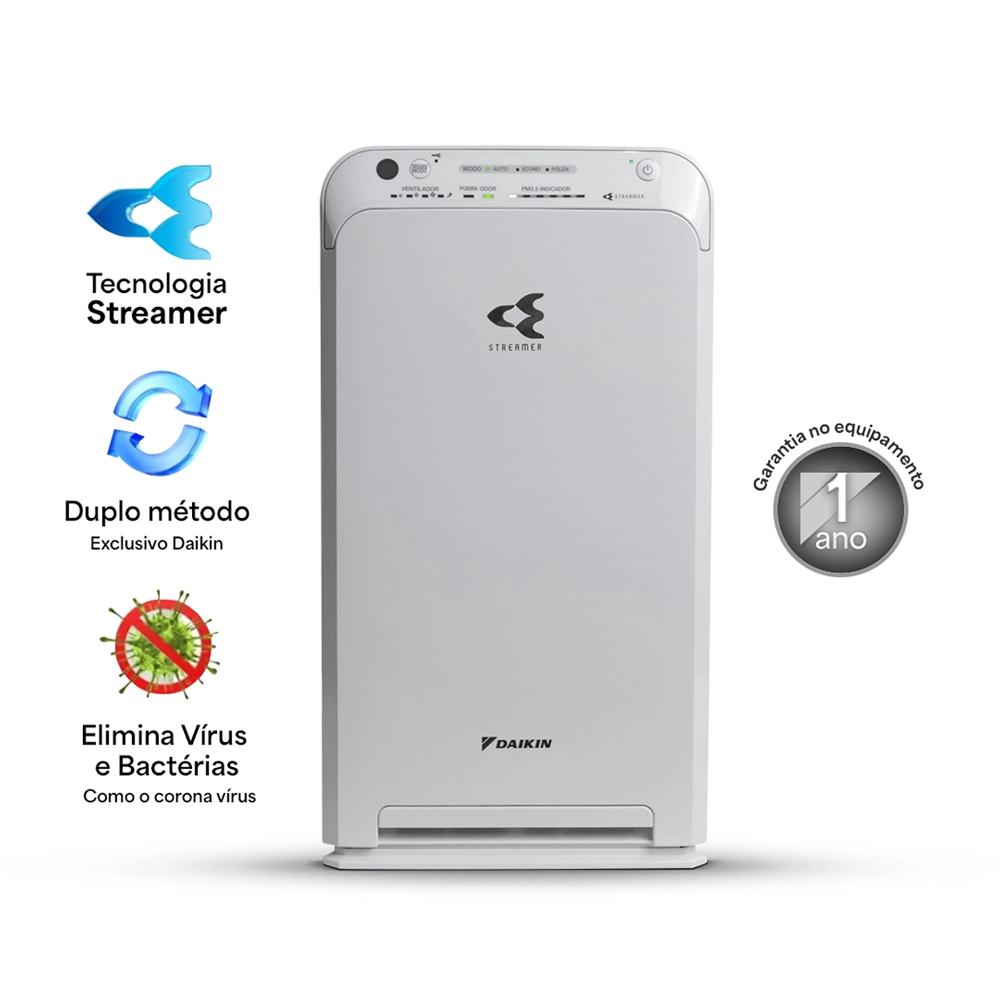 Purificador de Ar Streamer Daikin MC55 220V detalhes