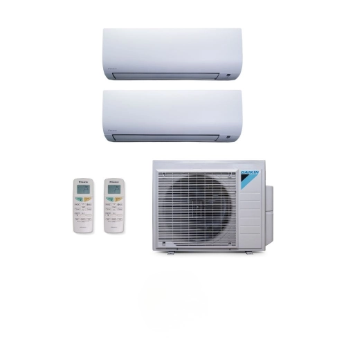 Ar Condicionado Daikin Multi Split Lite 2 Ambientes 18000 Btus Inverter com 2 Hi Wall 9000 Quente Frio 220V 