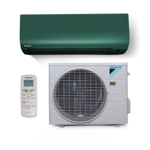 Ar Condicionado 12000 Btus Split Hi Wall Daikin Full Inverter Icolor Verde Quente e Frio 220V
