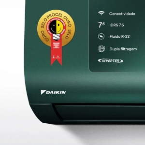 Ar Condicionado 18000 Btus Inverter Daikin Ecoswing Smart Gold Icolor Verde Quente Frio 220V