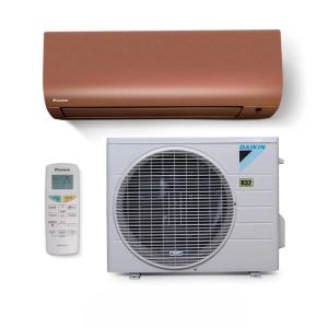 Ar Condicionado 9000 Btus Split Hi Wall Daikin Full Inverter Icolor Marrom Quente e Frio 220V