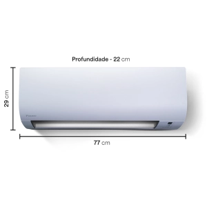 Carenagem Frontal da Evaporadora Hi-Wall Split Daikin 