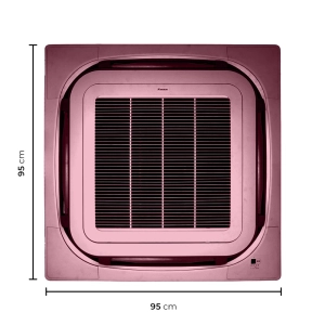 Painel para Cassete Inverter 4 Vias Daikin Sky Air Rosa
