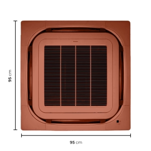 Painel para Cassete Inverter 4 Vias Daikin Sky Air Marrom